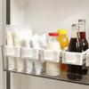 2PCS Plastic Retractable Fridge Storage Box Hanging Fridge Storage Container Pantry