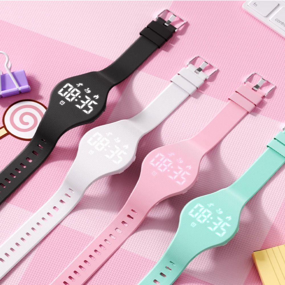 LED Digital LED Digital Wristband Waterproof Electronic Watch New Smart Silicone Wristband Kids