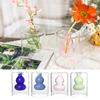 Colorful Transparent Hydroponic Vase Flower Arrangement Aromatherapy Bottle
