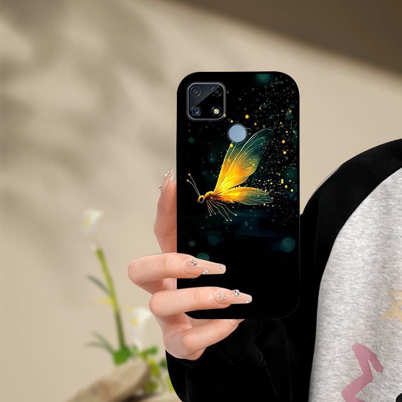Silicone Phone Case For Realme C25s C25 Cover Painted Soft For Realme C25 C25S C21 C21Y C25Y Phone Case RealmeC25s C 25 s Funda