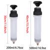 Efficient Car Engine Oil Fluid Pump Manual Vacuum Syringe Style Translucent (200cc/500cc) for Coolant Transfer