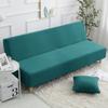 Removable Futon Sofa Cover Elastic Bench Cover Household Armless Sofa Slipcover  Home