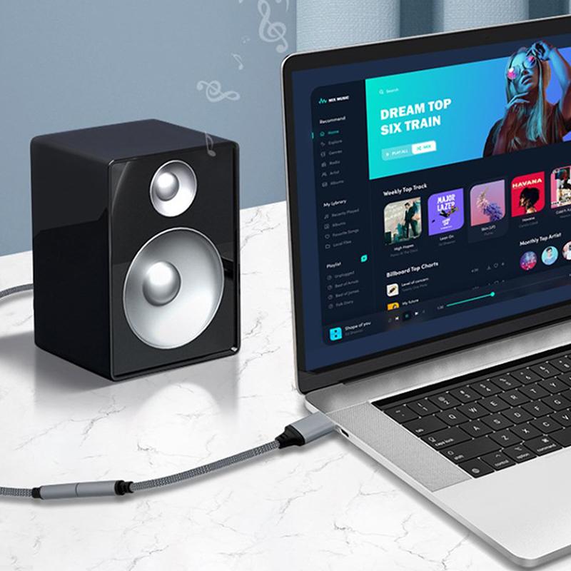 Usb внешняя звуковая карта 3,5 мм разъем женский аудио адаптер наушники микрофон звуковой адаптер для ПК ноутбука USB к 3,5 мм аудио кабель