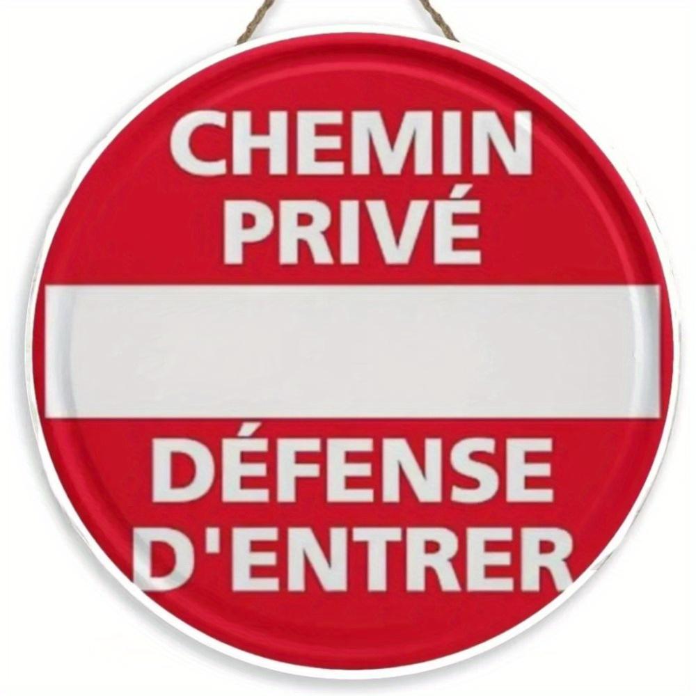 1 шт. 2d плоский круглый деревянный знак - 20 см Посторонним вход воспрещен Предупреждение Видеонаблюдение Настенный плакат Доска Двор Жесткий Знак Безопасности