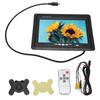 Rearview Camera Monitor Support Screen Rotating 2 AV Input 7 Inch TFT Colorful LCD Monitor for Car