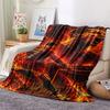 1PC Cristiano Ronaldo Patterned Flannel Blanket Suitable For All Seasons for Home Decor Warmth and Comfort Gifts Holiday Present
