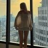 Women's Street Style Solid Color Off Shoulder Batwing Long Sleeve Comfy Loose Fit Ruched Bodycon Mini Dress