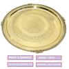 Обеденная тарелка Thali Brass Puja Plate Heavy Duty Large Plate Tableware Serviсe
