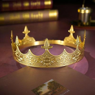 Модная Ретро Реквизит для Выступлений Королевская Корона на День Рождения
