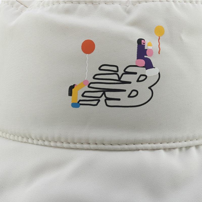 New Balance Детская двусторонняя панама Nb X Kdy цвета хаки