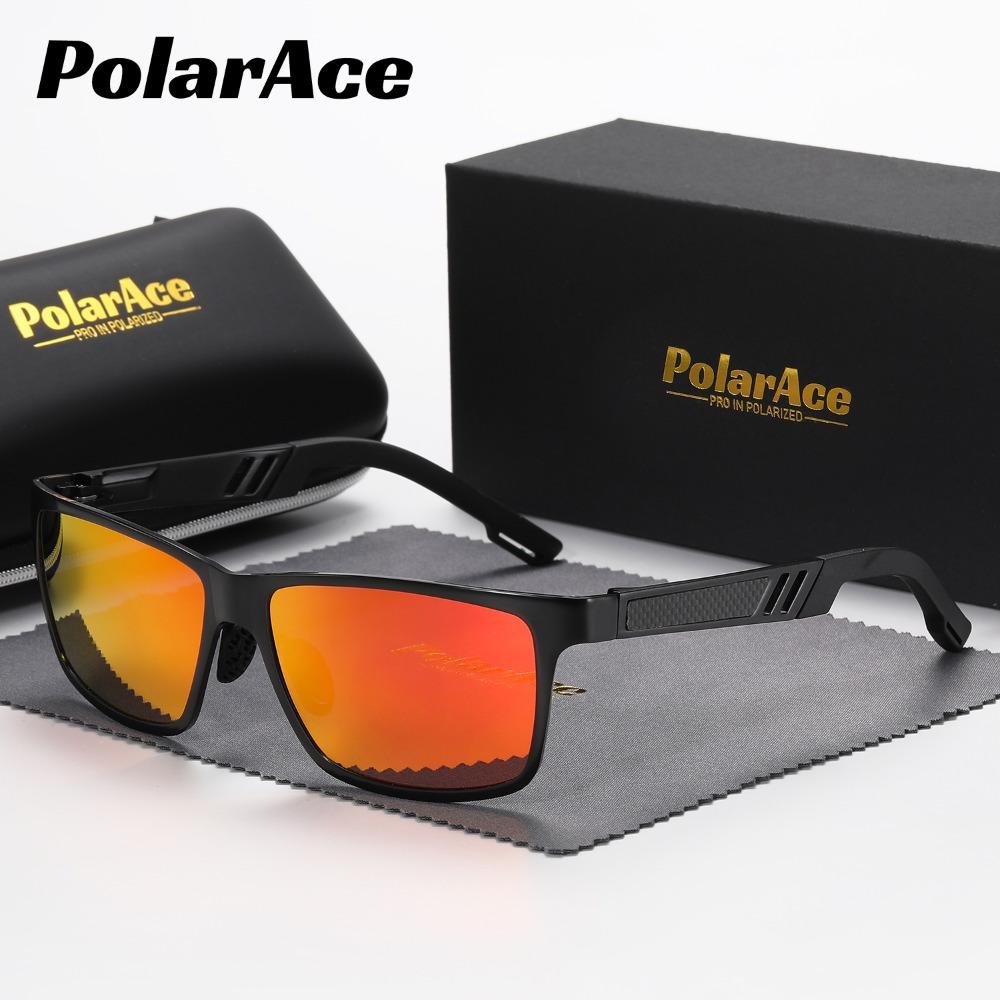 PolarAce Unisex Polarized Aluminum-Magnesium Frame Driving Sunglasses, UV400