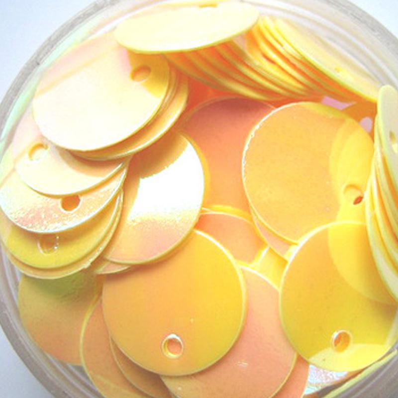 Круглые свободные 16 мм синие блестящие пайетки для шитья, аксессуары для рукоделия с блестками