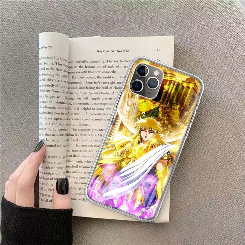 Чехол для телефона Saint Seiya Рыцари Зодиака для Apple Iphone 12 13 Mini 14 15 Pro 17 Pro Max Air 11 16E 16 Plus Корпус