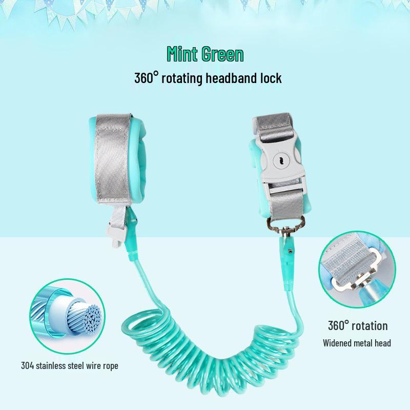 Children's Safety Anti-Lost Rope: Baby Stroller Attachment and Travel Bracelet