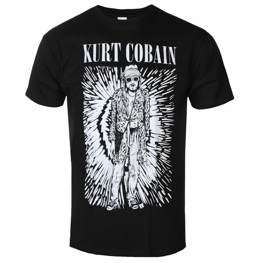 Ретро Хлопковая Футболка с Графикой Nirvana Унисекс Летняя С Коротким Рукавом Модный Бренд Футболка Роскошная Повседневная Винтажные Футболки
