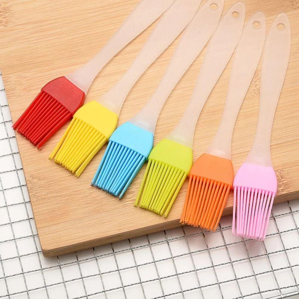1Pcs Barbecue Silicone Oil Brush High Temperature Resistant Baking Brushes Durable Barbecue Brush