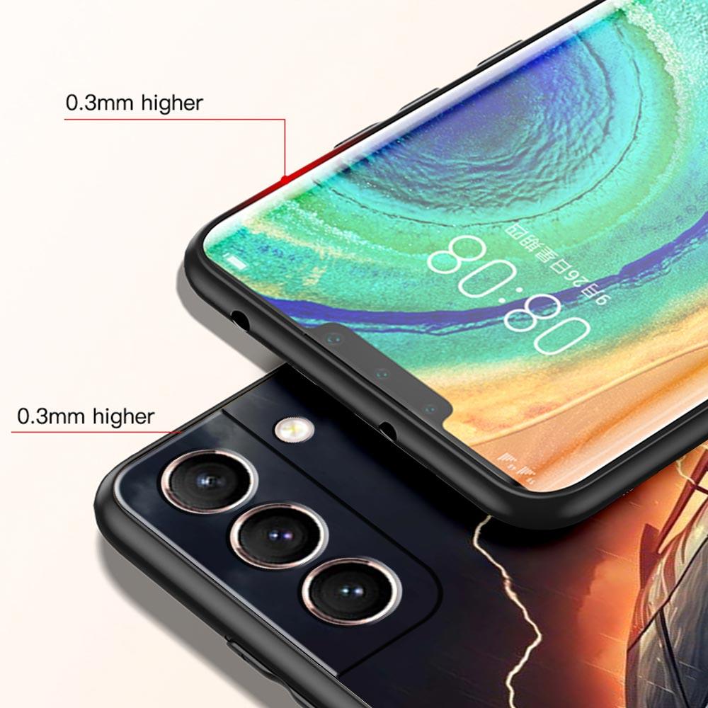 Крутой чехол для телефона со спортивной машиной для Samsung Galaxy S26 Ultra S25 Plus S24 FE S23 S22 5G S21 S20 Черный Мягкий