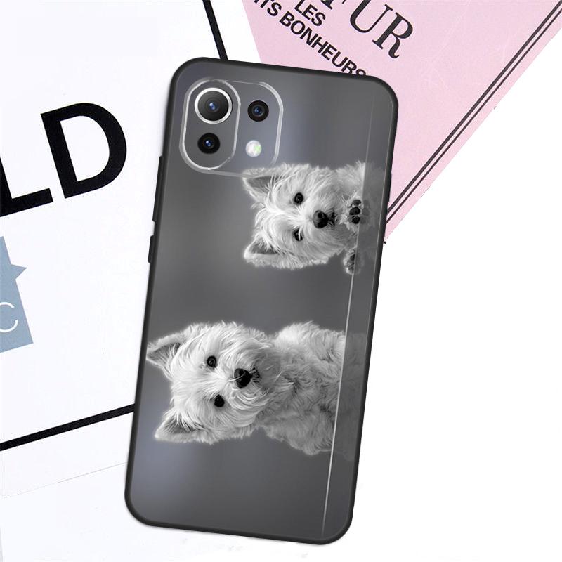 Чехол для телефона Xiaomi 17 Ultra 14 15 13T 14T 15T Pro POCO F8 Ultra X3 X5 X6 F5 F6 F7 X7 Pro с изображением собаки Вест-хайленд-уайт-терьер
