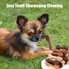 Собачьи прорезыватели Очищают зубы Свежее дыхание Вкусное питание Здоровое обучение Награда Лакомства Зубная щетка Форма кости Повышают сопротивляемость