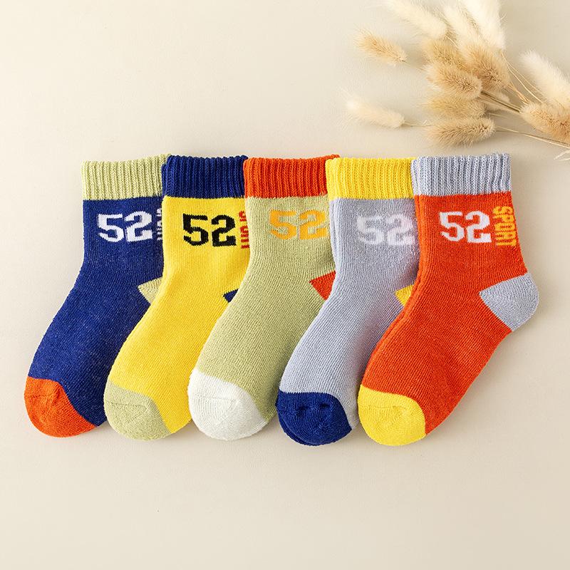 Детские носки среднего размера Love Terry Socks, ветрозащитные, теплые, износостойкие, универсальные, принцесса