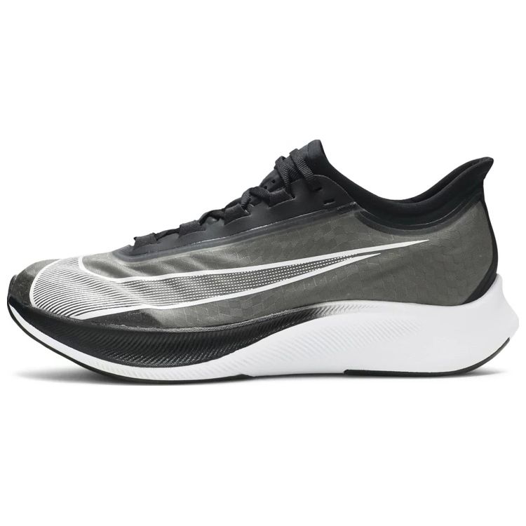 Nike Zoom Fly 3 Black White Men Sneakers Volt AT8240-007