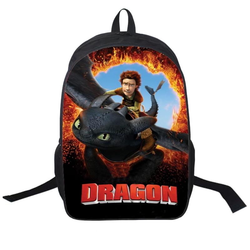 Versatile How To Train Your Dragon School Bag For Men With Classic Appeal
