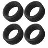 4Pcs RC Car Racing Tires Rubber Wheel Upgrade Parts for 110 Flat Running Drift Accessories
