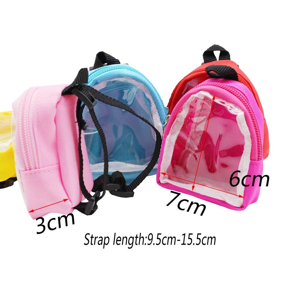 Rucksack Doll Backpack Miniature Doll Bag Toys Christmas Gifts Miniature Doll Bag Kids Gift