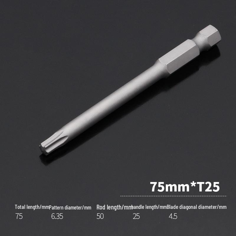 Расширенный набор магнитных бит для отвертки со звездочкой T8/T25/T30/T40 для электрических отверток и дрелей