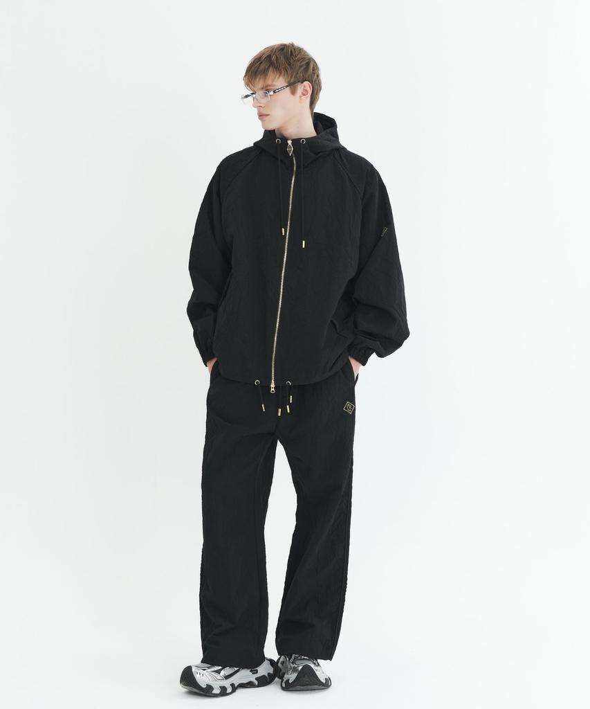 Crakkami Crack Piping Windbreaker (Black)