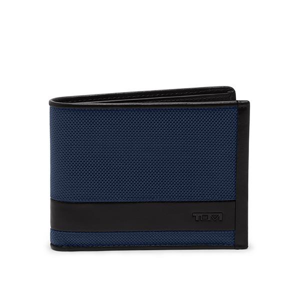 Tumi Alpha Global Double Wallet Navy_1356151596