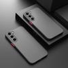 Роскошный матовый жесткий чехол-броня из поликарбоната для Samsung Galaxy S25 S24 S23 S22 S21 S20 Fe Plus S25 Ultra, противоударный бампер, задняя крышка