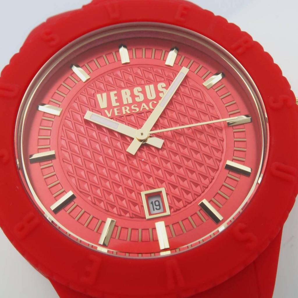 Used VERSUS VERSACE Versace watch red VSPOY8821 Versus