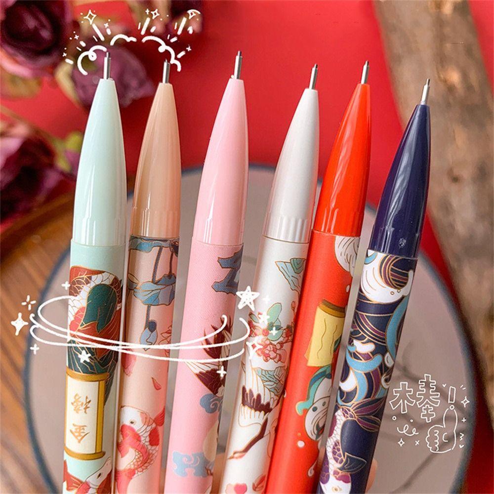 Stationery for Kids Korean Student Press Pen Mechanical Pencil Movable Pencil Automatic Pencils