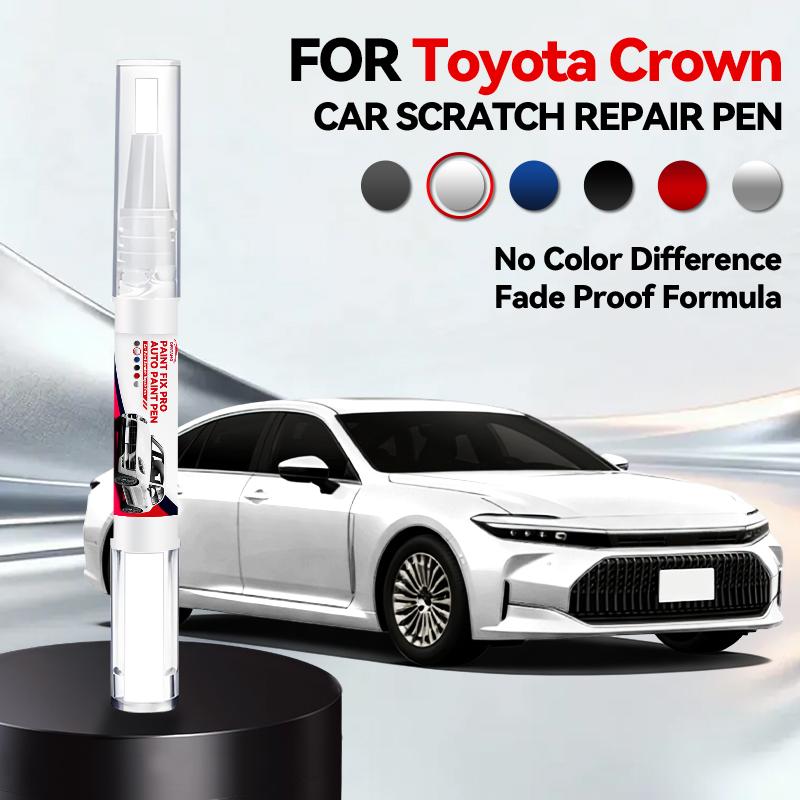 Specialized Automobiles Car Paint Repair Pen For 1995-2025 Toyota Crown Paint Scratch Repair Accessories Black 202 Gray 1G3 Whit