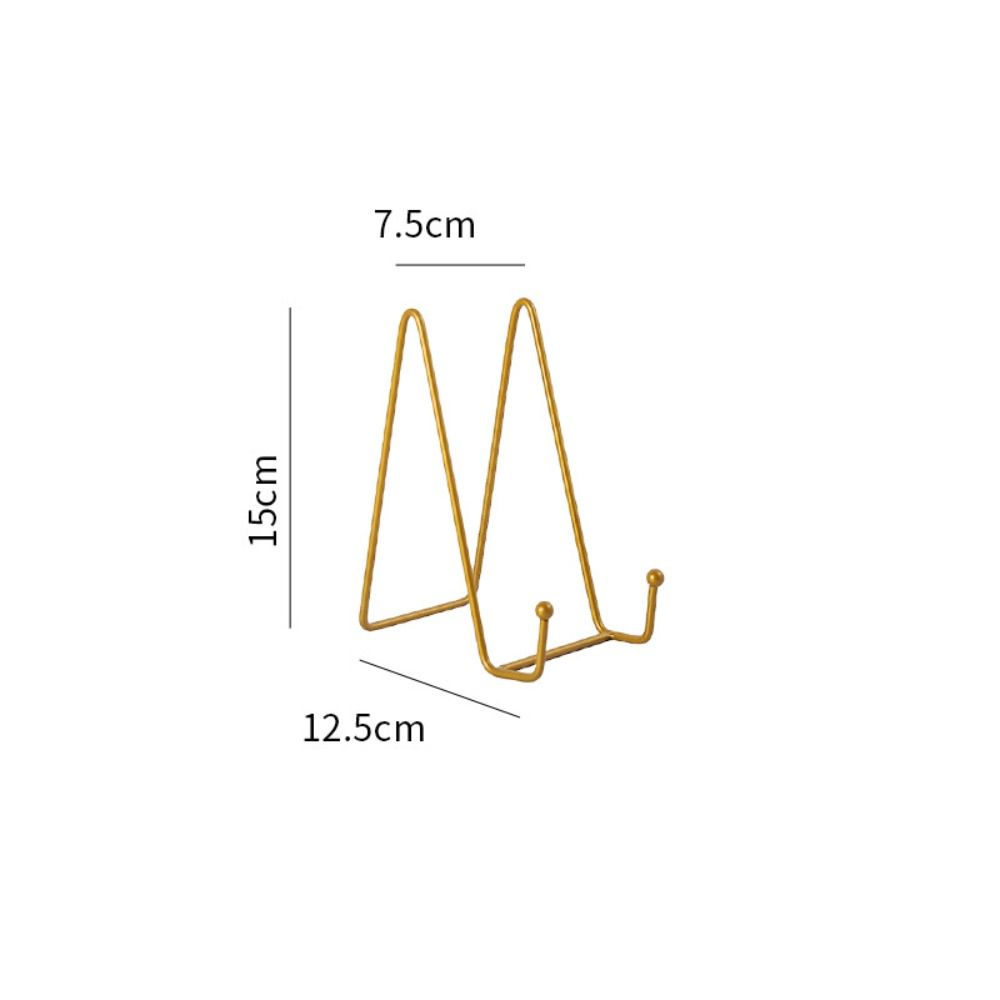 Подставка для блюд Держатель Рамка Железная Подставка для Дисплея Держатель для Фоторамки Проволочный Железный Мольберт Держатель для Тарелок