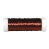 Jewelry Wire for Crocheting, Dark Brown, 0.30 Mm Ø, 50 M Spool