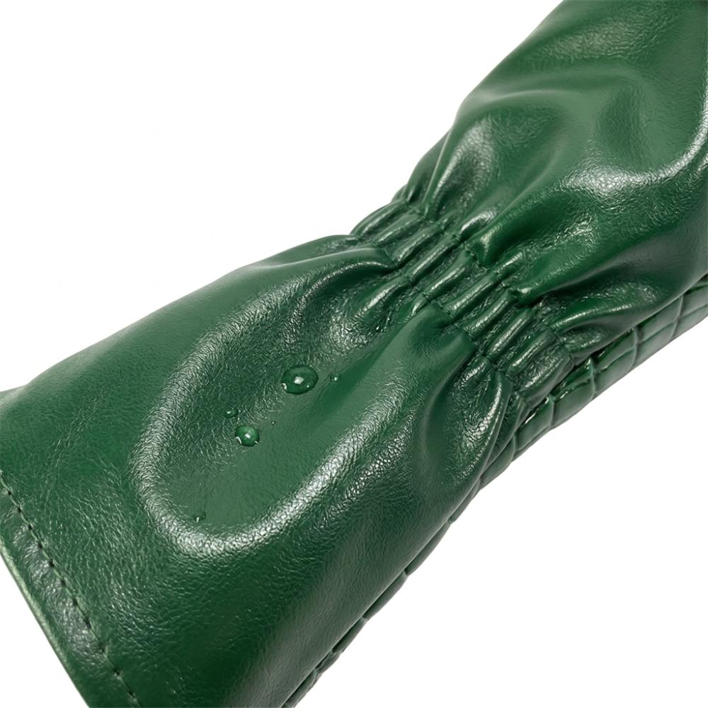 PU Leather Driver Headcover Soft Lining Hybrid Head Cover Golf Club Head Cover Golf Bag