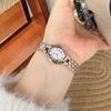 New Small Dial Chain Strap Fashion Watch Waterproof Bracelet Style Stainless Steel Retro Exquisite Quartz Watch Women Gift