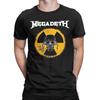 M-Megadeth Gradient Green Leaves for a Flowing Effect Funny 100% Cotton T-Shirt Tops Tees For M