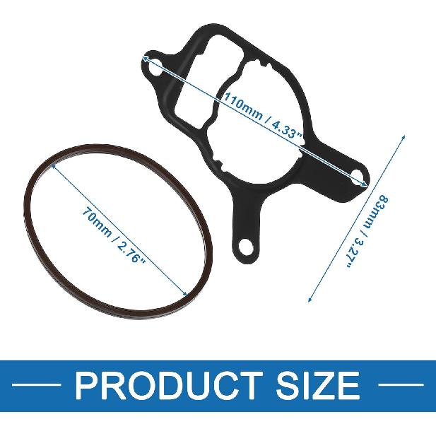 2.5L Vacuum Pump Rebuild Seal Gasket 07K145215A Power Steering Pump Rebuild Oil Pump Seal for Volkswagen Golf 2010-2014