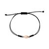 [Bnbgold] 14K/18K Ruby Eye Fish Silk String Black Thread Bracelet Pnb35767