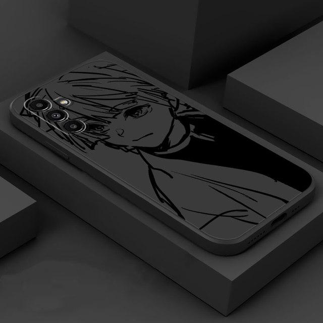 Чехол-капа с изображением аниме «Убийца Демонов» для Samsung Galaxy A13 A12 A52s A33 A13 A73 A53 A42 A72 A22 A52 A32 A23, роскошный квадратный жидкий чехол