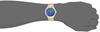 Calvin Klein Size M Minimal Uni Mesh Bracelet with CK Yellow Gold with Blue Quartz Logo, Dial. , Movement.