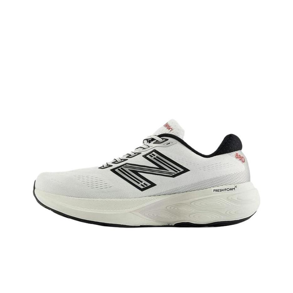 New Balance Fresh Foam X 880 V15 Универсальные Удобные Поддерживающие Отзывчивые Кроссовки для Бега Мужские кроссовки Белый Черный M880P15