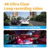 New HD 4K Dashcam Car Camera Front Rear Night Vision Loop Recording 24H Parking Monitor Recorder Vehicle Accessories Hidden Type