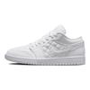 Air Jordan 1 Low Triple Белые стеганые женские кроссовки DB6480-100