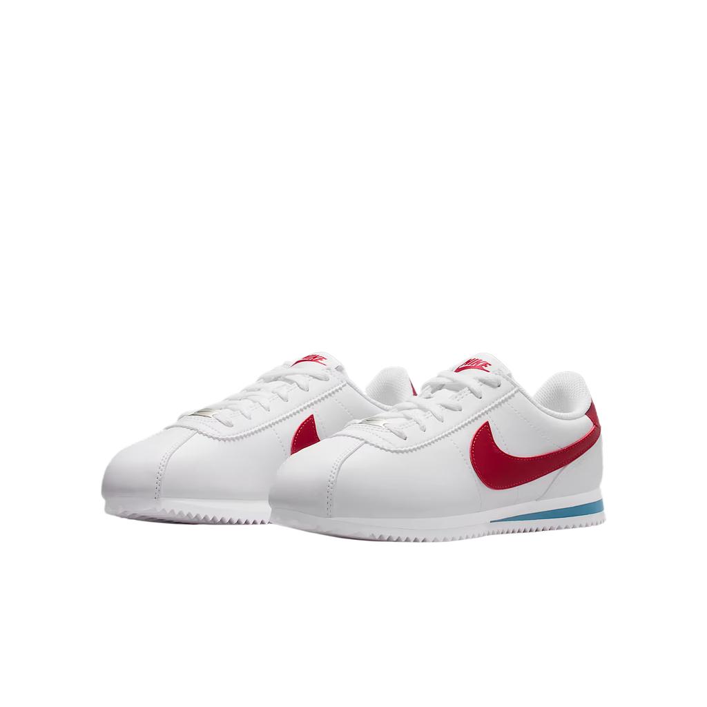 Nike Cortez GS Forrest Gump Kids Sneakers White Varsity-Blue Varsity-Red IH7653-101