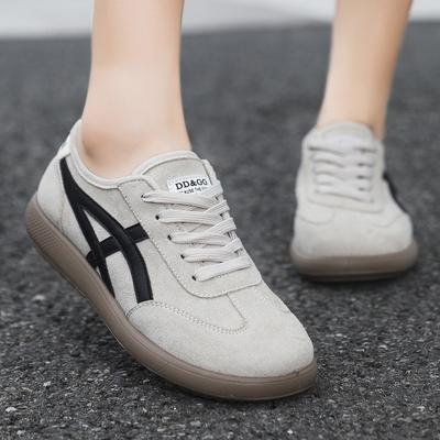 Осенняя повседневная женская обувь новая корейская версия ins студентки платформа увеличивающая рост спортивная обувь для скейтборда повседневная уличная мода женщины