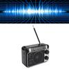Портативное коротковолновое радио FM AM SW 5.0 Многофункциональное многодиапазонное радио с телескопической антенной для пожилых и детей
